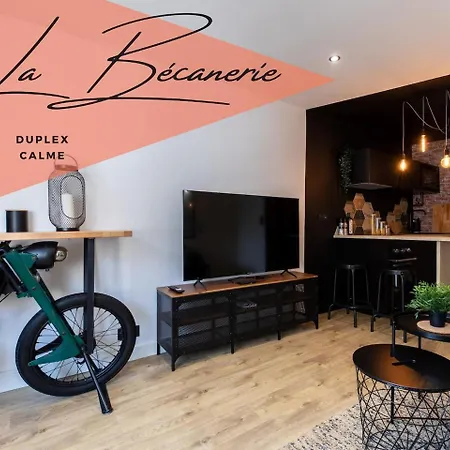 Apartment La Becanerie Calme & Duplex *